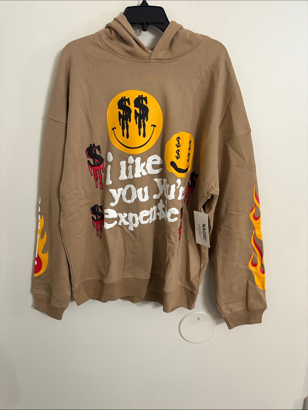 I like you you’re expensive Nagri Sweatshirt NWT Size XLarge